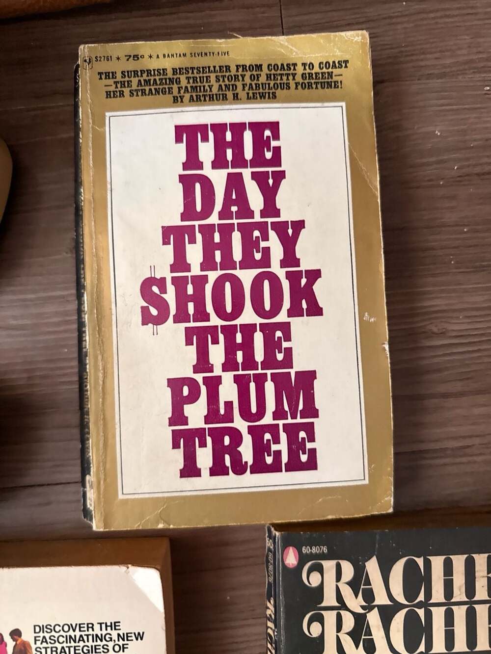 The Day They Shook the Plum Tree by Arthur H. Lewis (Bantam Paperback)